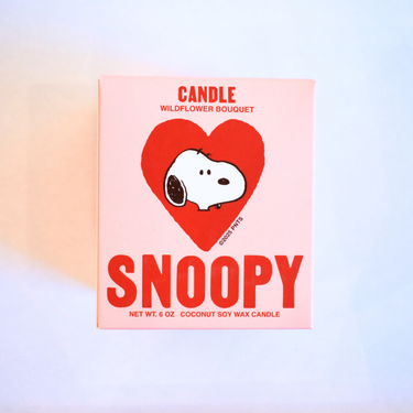 Snoopy Candle